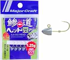 メジャークラフト　　鯵道 Amazon | メジャークラフト 鯵道ヘッド豆アジ AD-HEAD 0.4g
